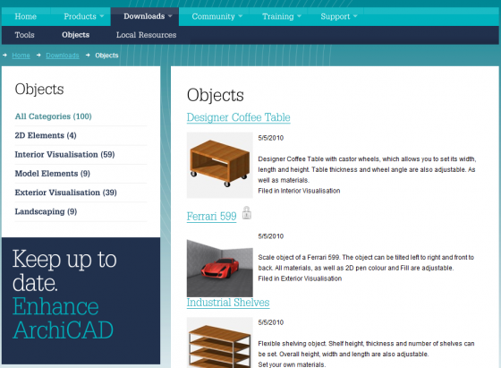 object archicad free download