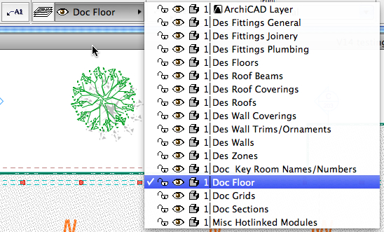 short layer lists when working on maps