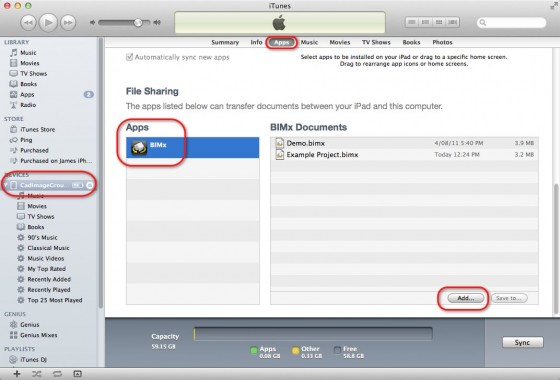 add itunes